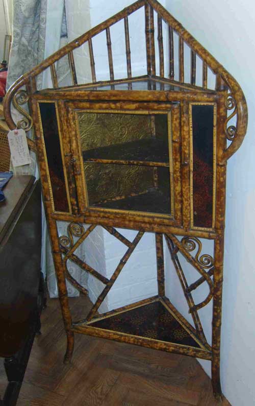 Unit 56 Chinoiserie Bamboo corner cabinet | Antiques, Vintage & Interiors