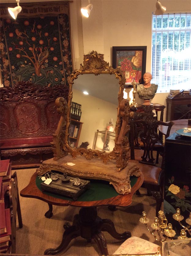 1850's Gilded Mirror | Antiques, Vintage & Interiors