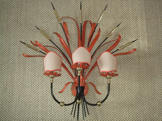 Exotic wall light